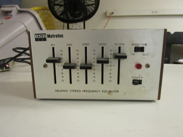 lot 240 image: BSR METROTEC GRAPHIC EQUALIZER