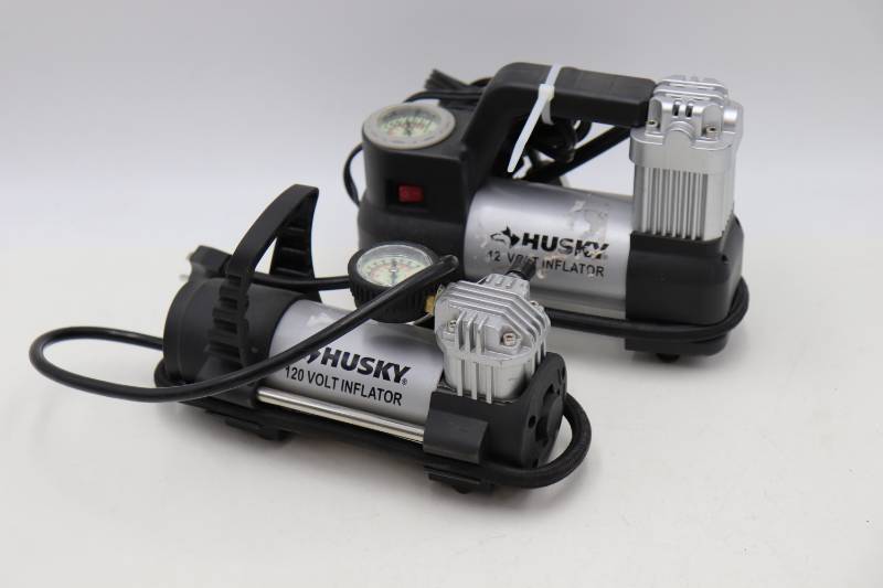 lot 32 image: (2) Air Pumps. 1-120V 1-12V