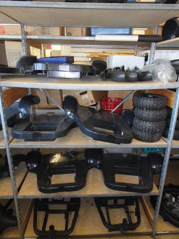 Express 3 Wheel Transporter Parts List Which is Included in Lot # 1 and Not for Sale Separately
