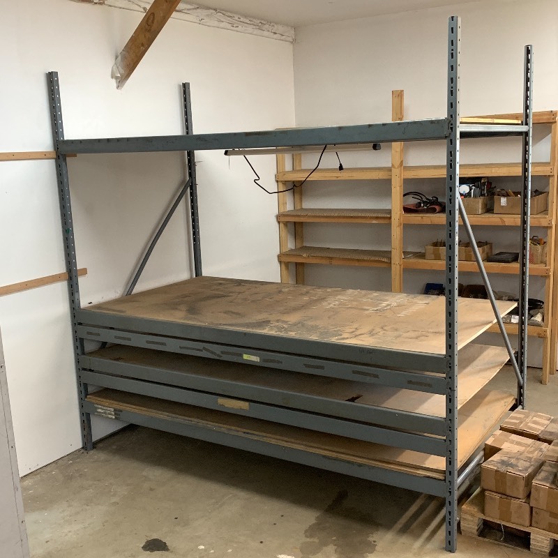 lot 2A image: Heavy Duty Pallet Rack  Storage Rack