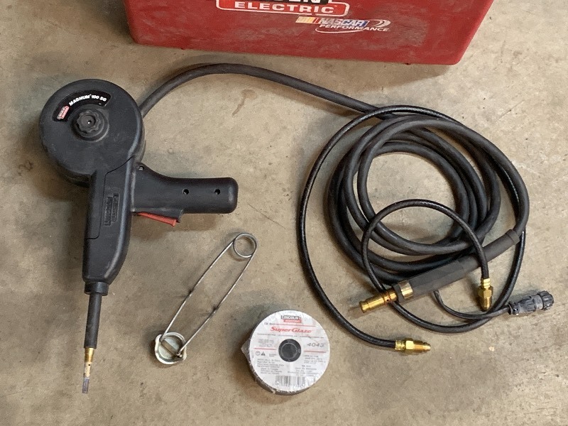 lot 5A image: Lincoln Wire-Feeder Spool Gun
