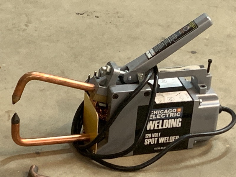 lot 12 image: Chicago Electric Spot Welder Set