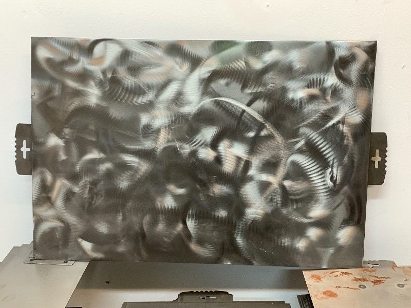lot 21 image: Rack Of Assorted Stock Steel