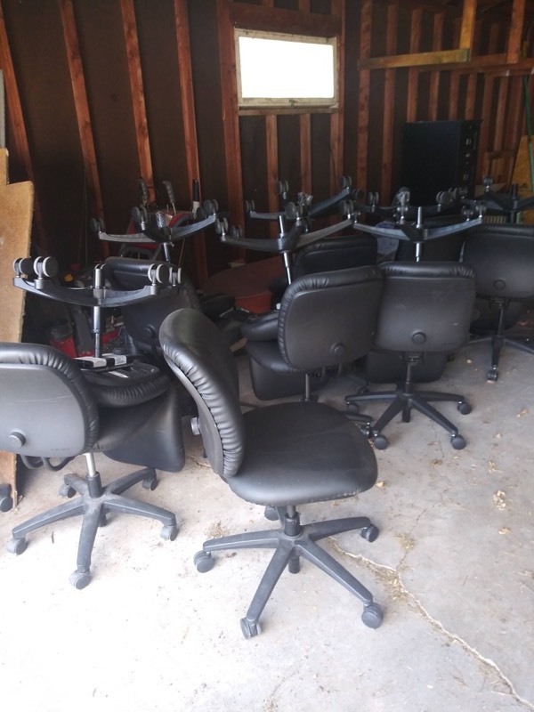 lot 37 image: Lot Of (15)  HON Commercial Office Task Chairs