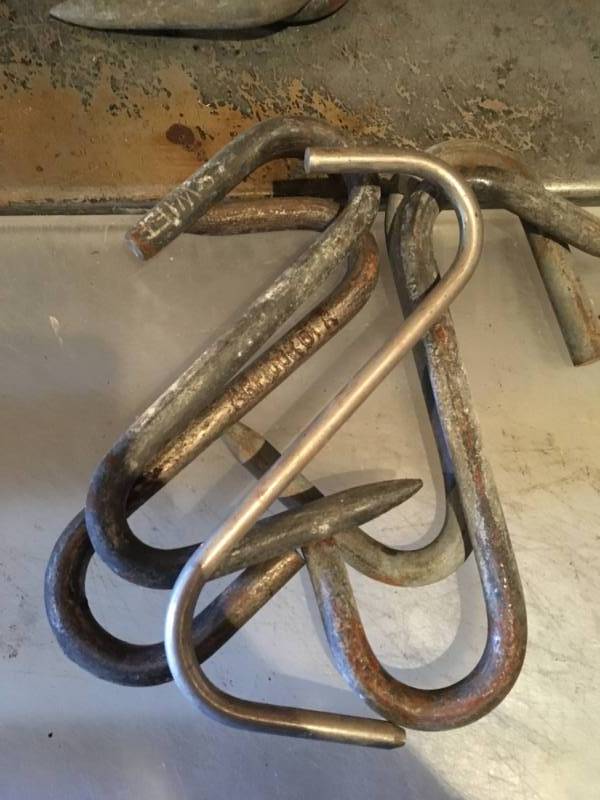 lot 5 image: Large Selection of Meat Hooks