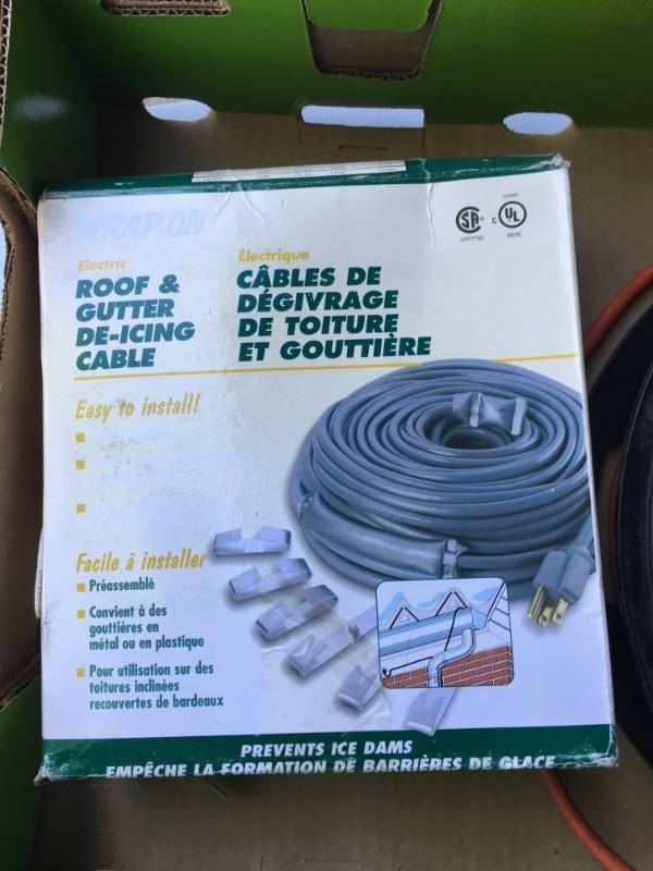 lot 22 image: Extension Cord & RoofGutter De-icer Cable
