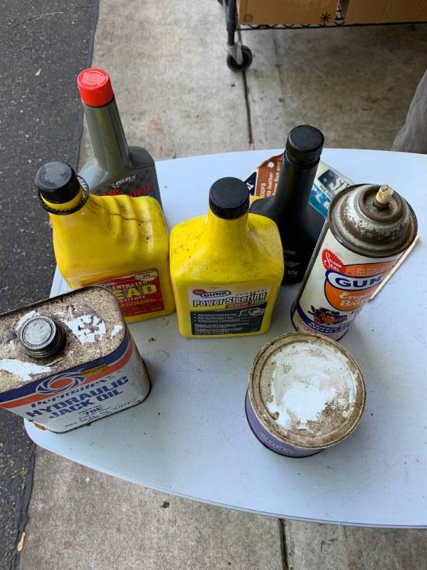 lot 81 image: Lot of Miscellaneous Fluids