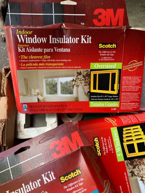 lot 134 image: Window Insulation kits