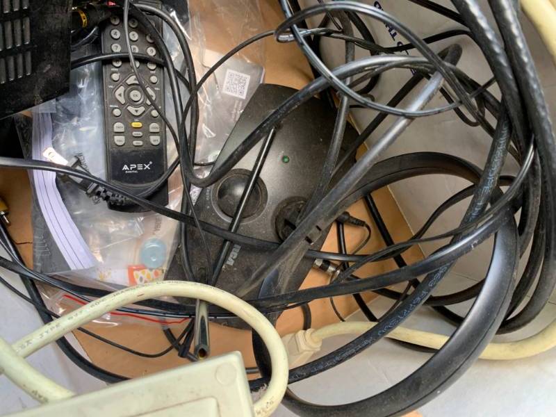 lot 158 image: Power Outlet Boxes & TV Antenna Boxes (APEX Brand)