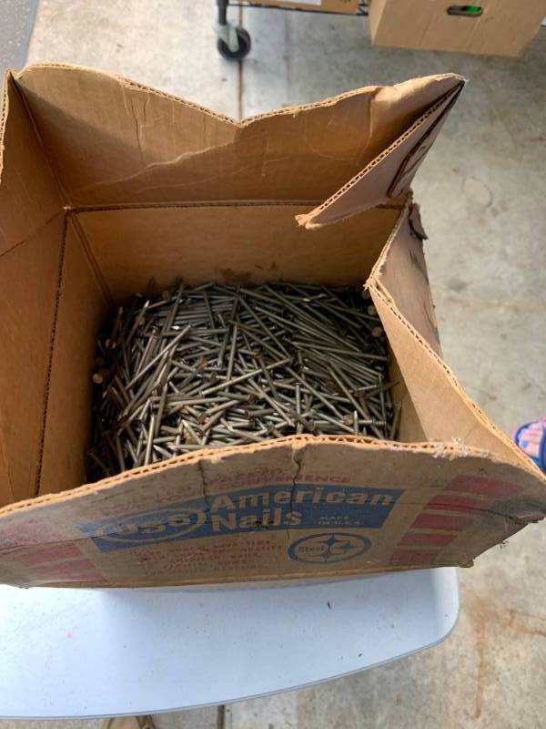 lot 159 image: Large Lot of Nails