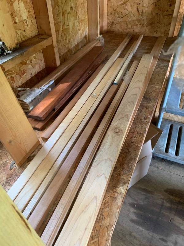 lot 181 image: Lot of Miscellaneous Hobby Lumber
