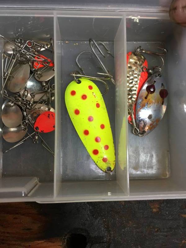 lot 247 image: Red Eye Spoons  Spinners