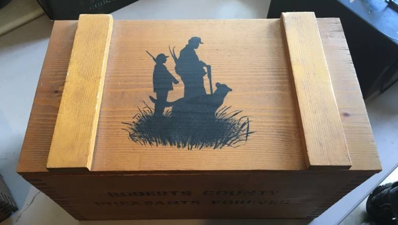lot 276 image: Roberts County Pheasant Forever Ammo Box