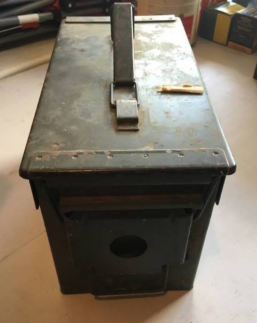 lot 277 image: Metal Ammo Box