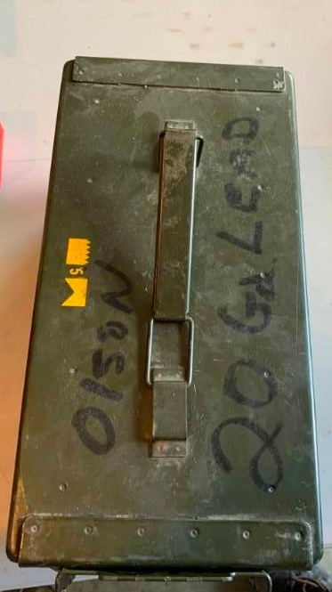 lot 279 image: Metal Ammo Box