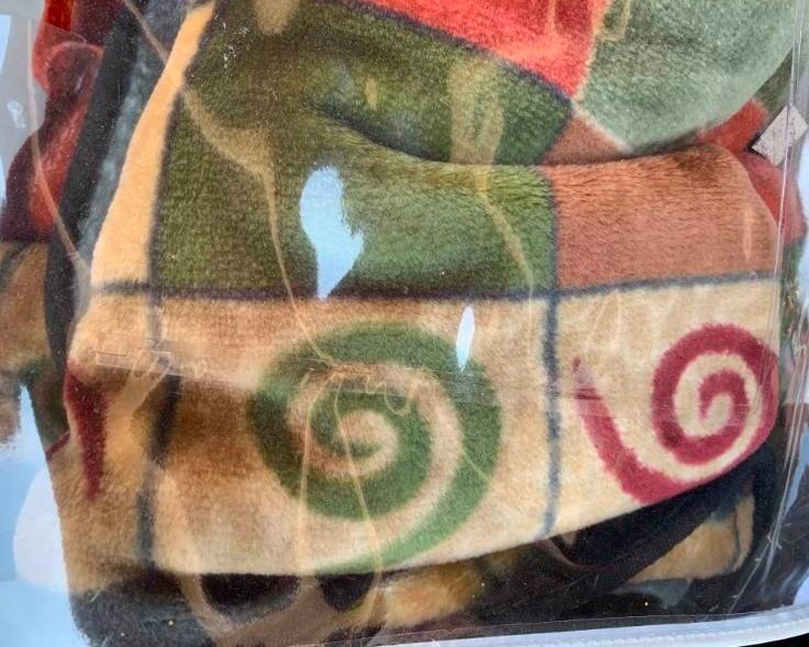 lot 329 image: (2) Sofa Blankets