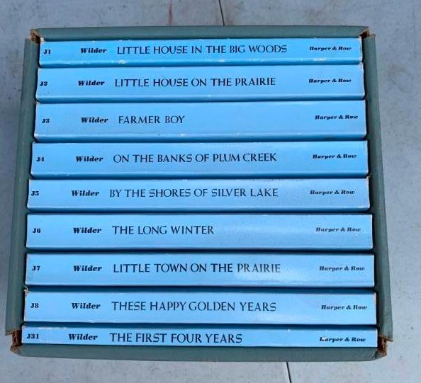 lot 367 image: Old Little House on the Prairie Book Set