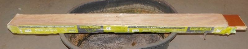 lot 7 image: 7 Pieces of Baltic Wood Flooring