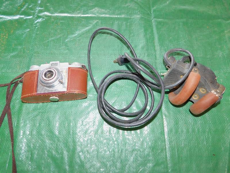 lot 65 image: Vintage Camera and Massager