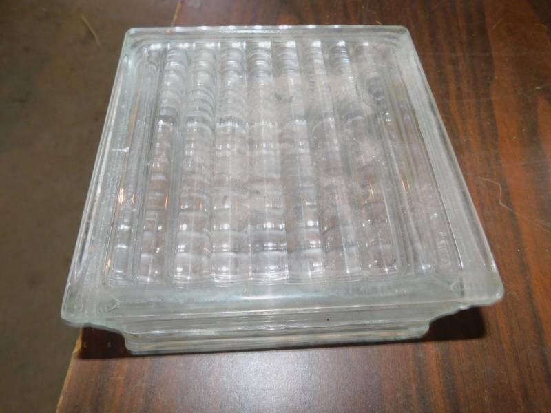 lot 81 image: Vintage Glass Block