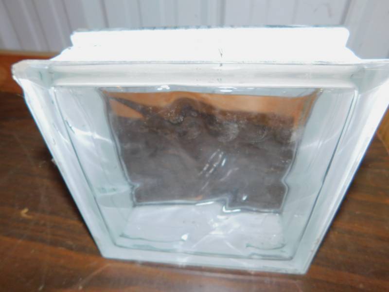 lot 82 image: Vintage Glass Block