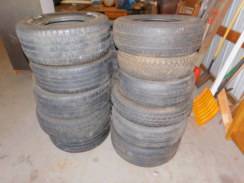 lot 91 image: Lot Of Misc. Tires