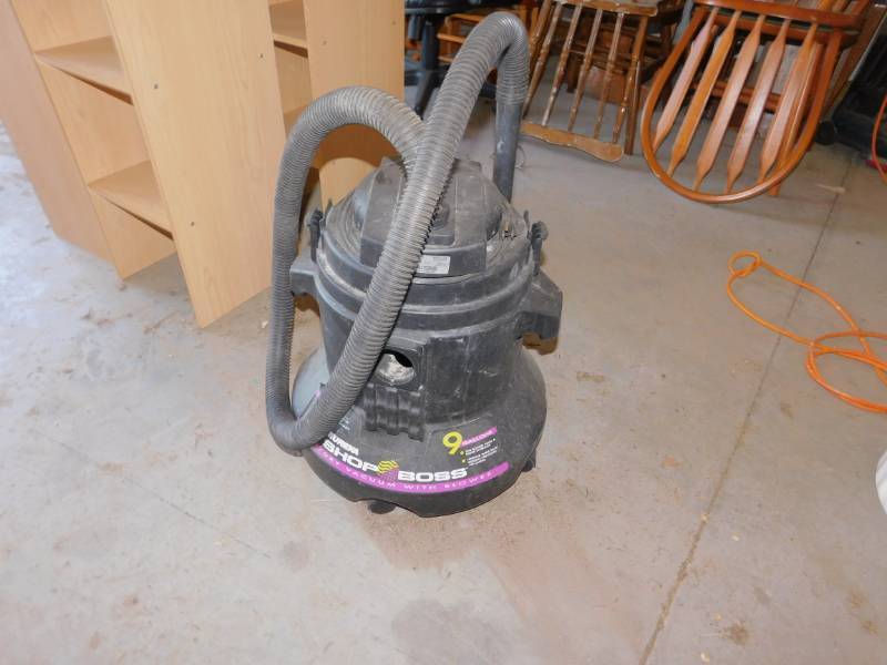lot 111 image: 9 Gal. Eureka Shop Boss Shop Vac