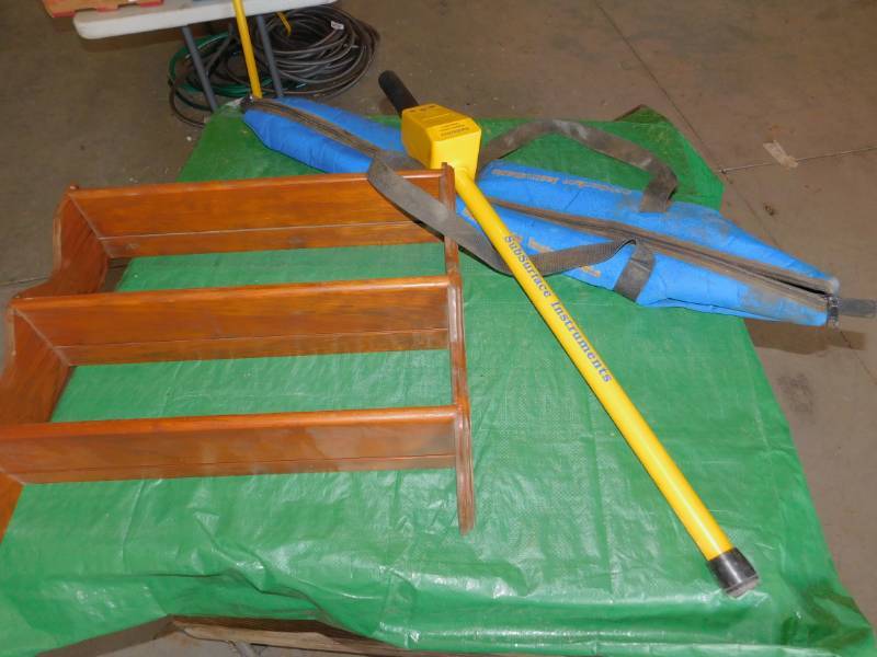 lot 113 image: Subsurface Magnetic Locator Model ML-1 And Hanging Shelf