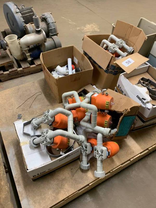 Pallet of plumbing