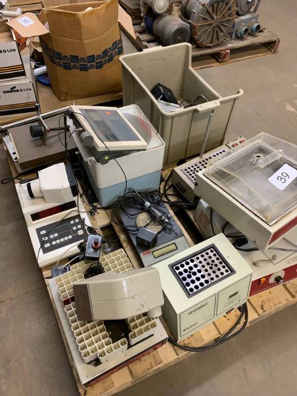 Pallet of lab