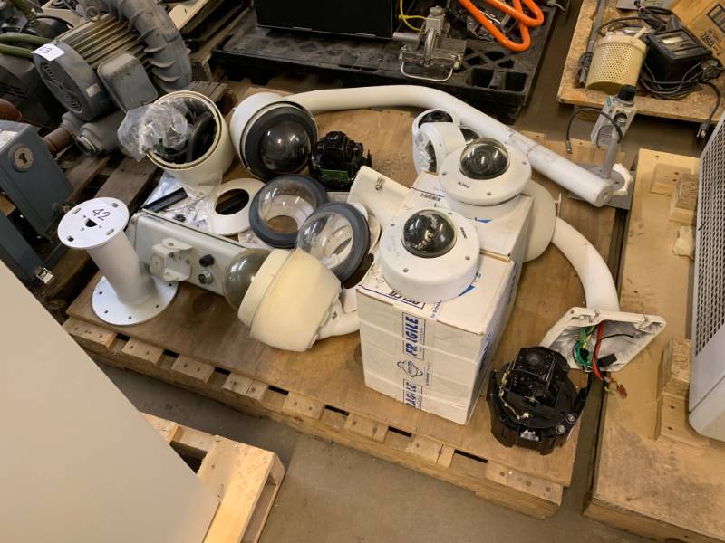 Pallet of surveillance