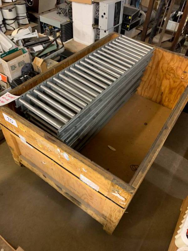 Roller conveyor sections