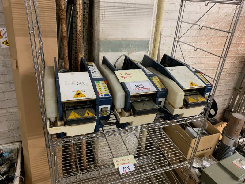 3 automatic tape dispensers