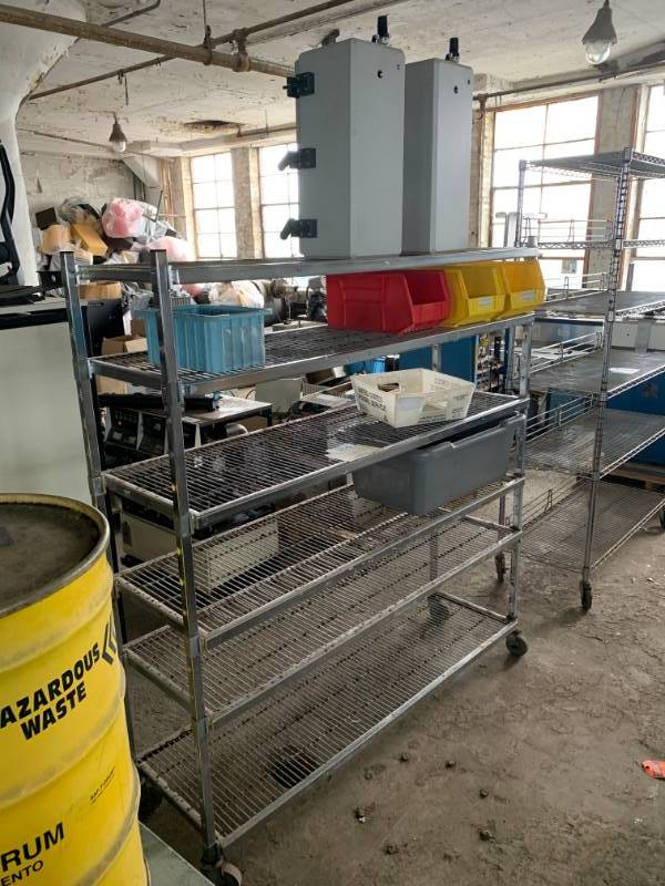 Wire cart w contents