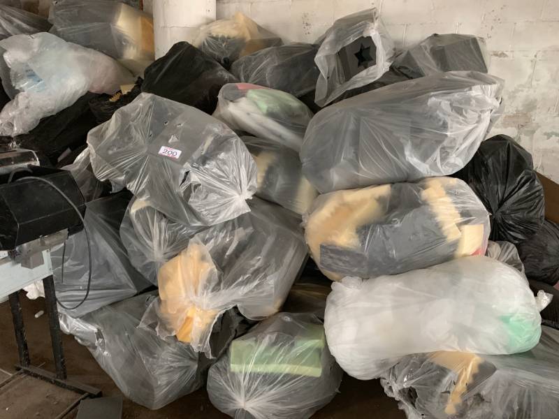 Bags of foam