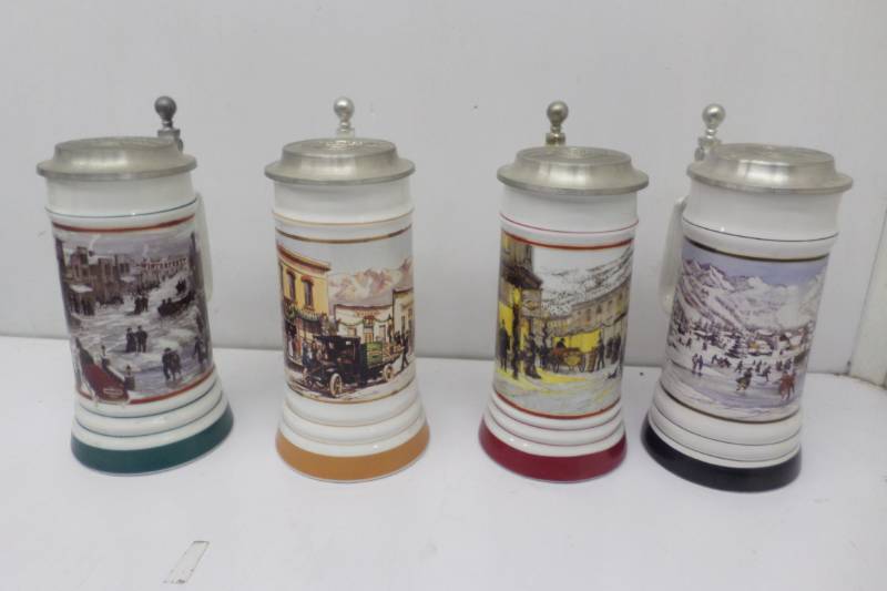 lot 69 image: 4 Winterfest Coors Steins