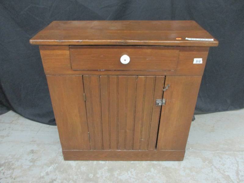 lot 16 image: Antique Storage Cabinet