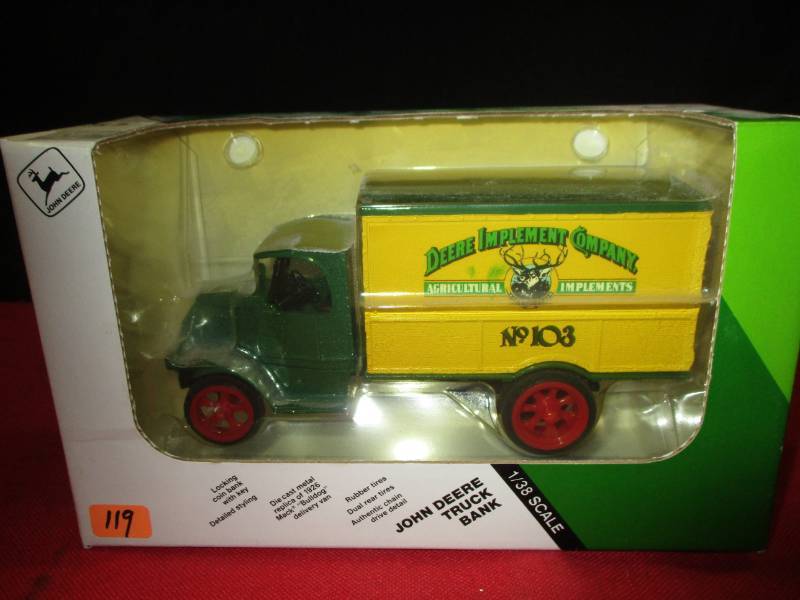 lot 119 image: Deerte Implement Company John Deere Truck Banls
