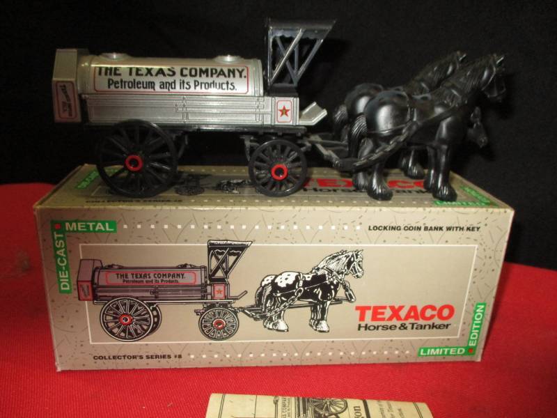 texaco horse and tanker