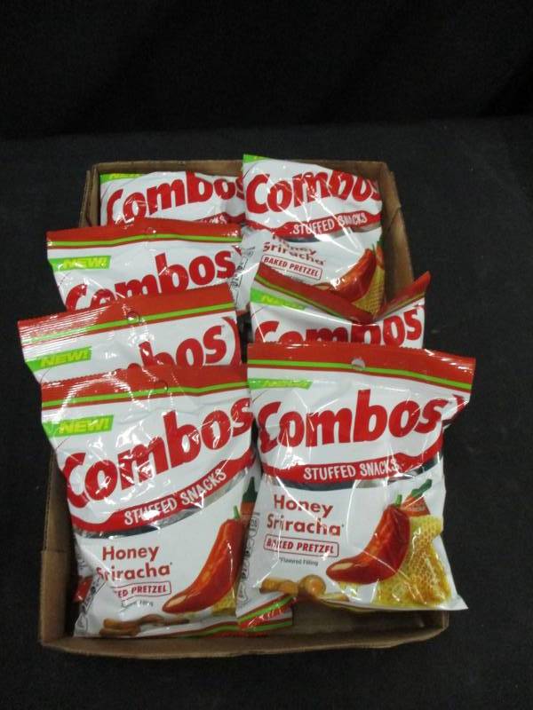 lot 158 image: 7 bags of Siracha Combos