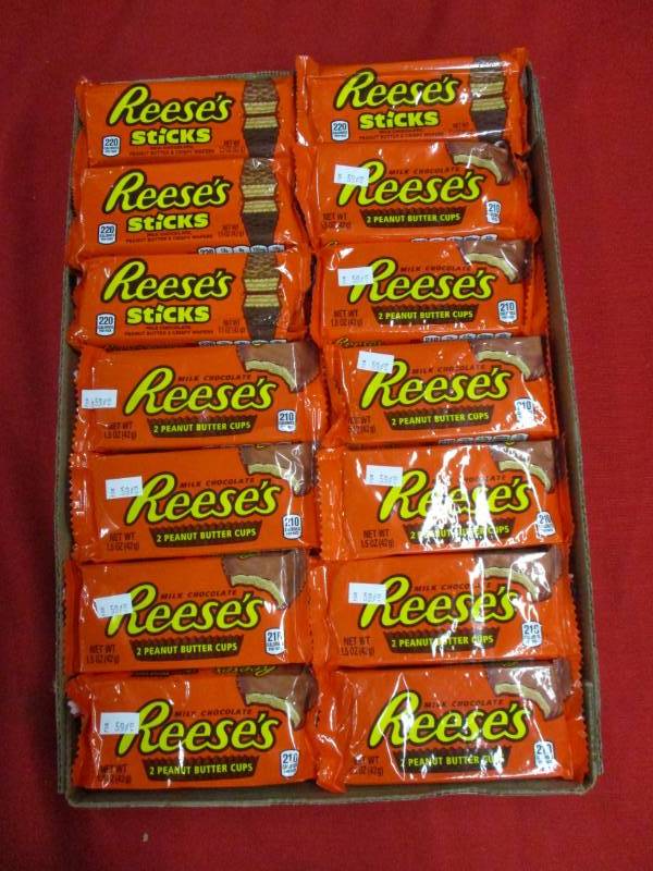 lot 163 image: 42 Freese Peanut Butter Cups