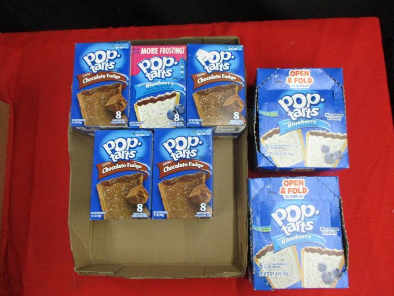 lot 167 image: 7 Boxes of Poptarts