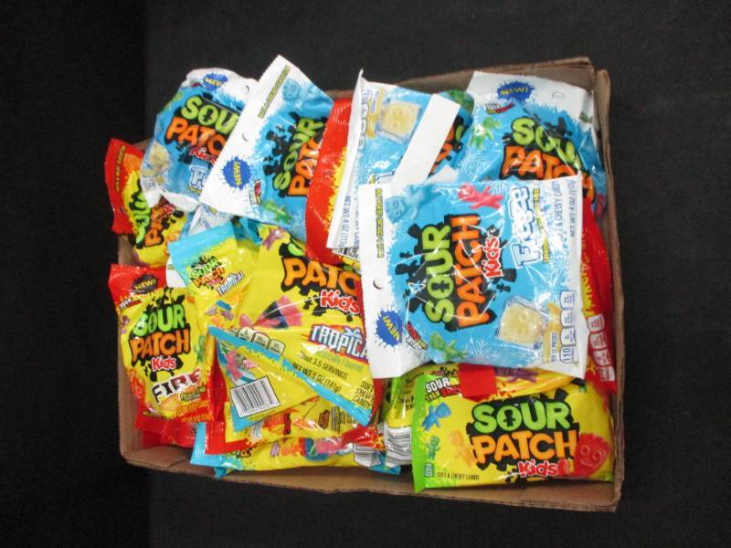 lot 187 image: 23 Packs of Sour Candies
