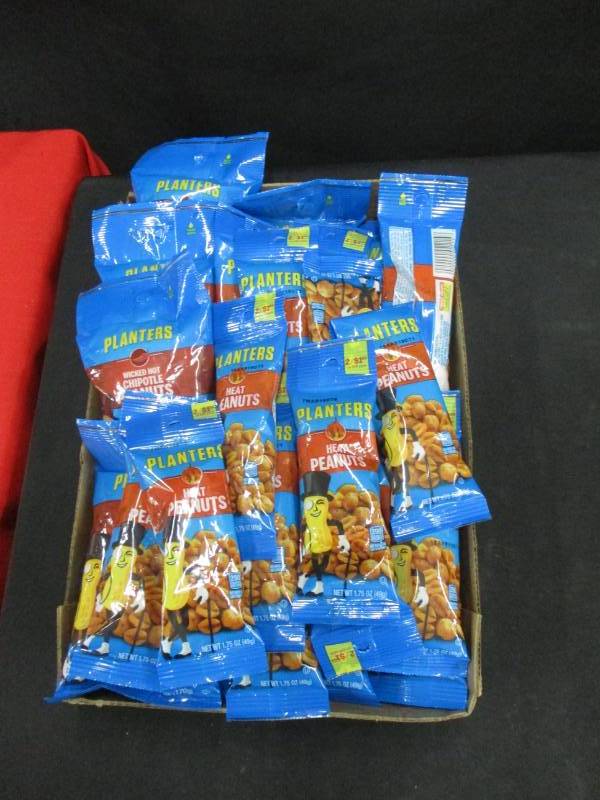lot 191 image: 27 Bags of Planters Peanuts