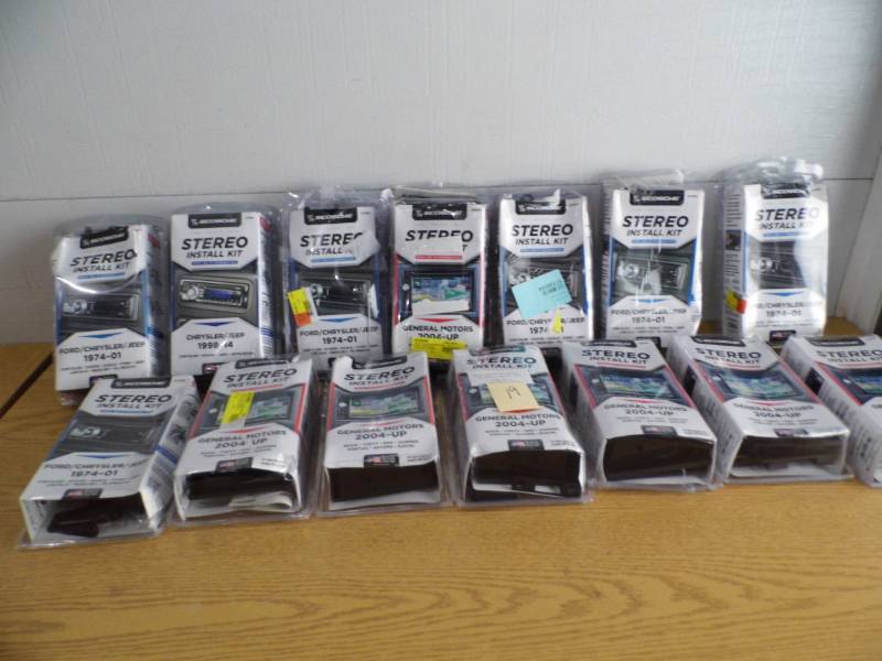Lot of 14 Stereo Install Kits