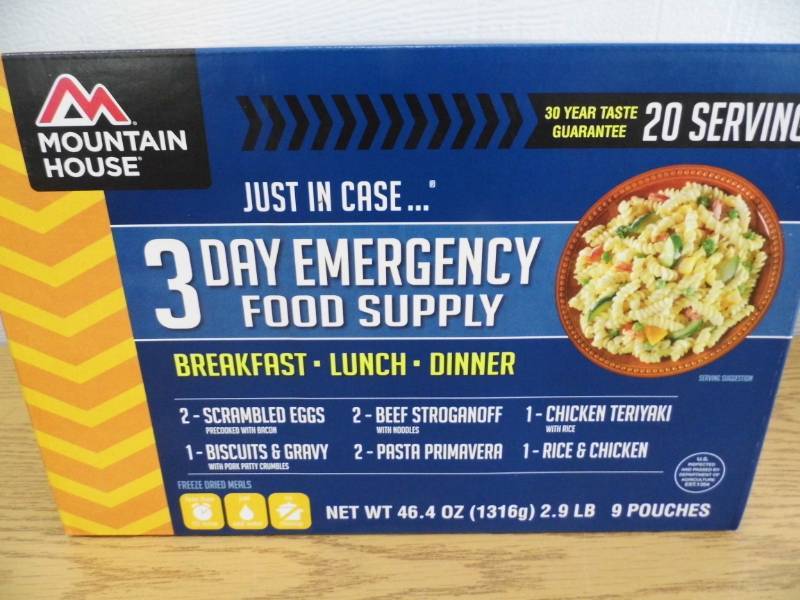 Mountain House Emergency Food Supply