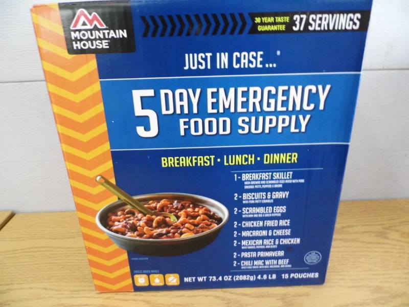 Mountain House Emergency Food Supply
