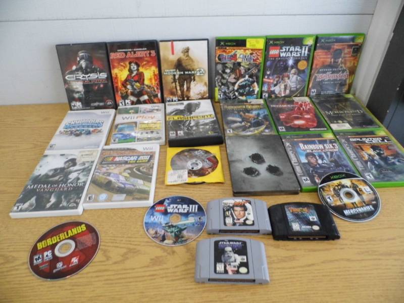 X-Box - Nintento - Wii Games