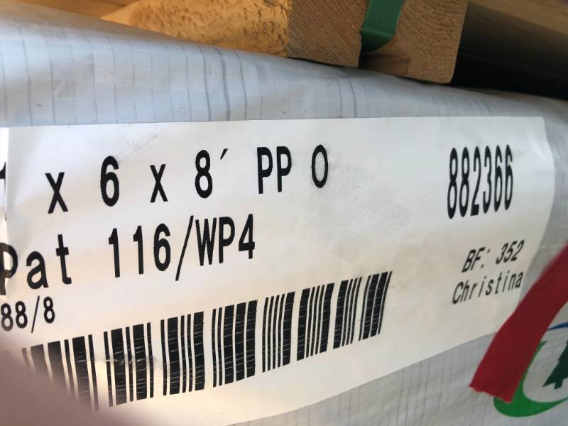 1x6x8 Dual Pattern Tongue and Groove
