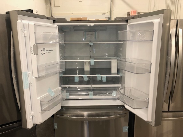 lot 3 image: LG Stainless Steel French Door Refrigerator